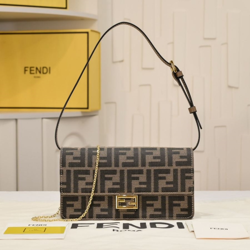 F**di top handle bags